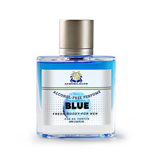 Azure for Men Perfume Oil 60mL Alcohol-Free Fresh Woody Scent